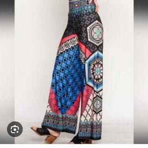 Flying Tomato Palazzo Wide Leg Women's Pants Size 2x Funky Boho Flowy